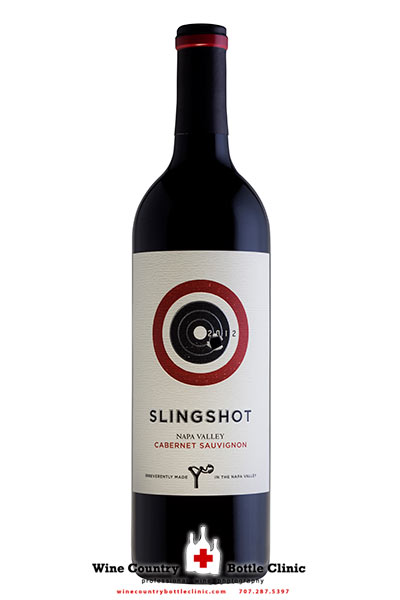 Slingshot Napa Valley wine bottle photo by Jason Tinacci